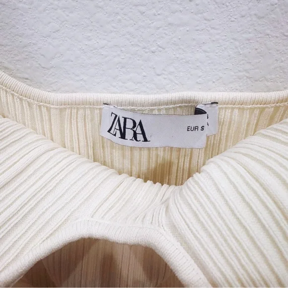 Zara || Ribbed Knit Bodysuit - Picture 12 of 13